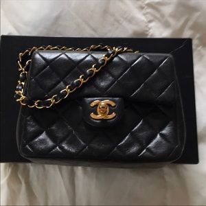 Vintage Chanel square mini